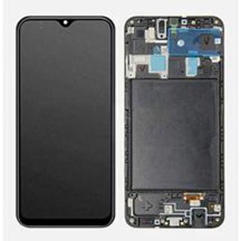 LCD/TOUCH SAMSUNG A20-A205-M10S-M107 BLACK+F ORG 100%