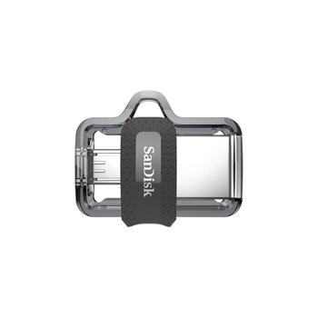 فلش مموري سن ديسک مدل Ultra Dual Drive M3.0 ظرفيت 128 گيگابايت ا SanDisk Ultra Dual Drive M3.0 Flash Memory 128GB