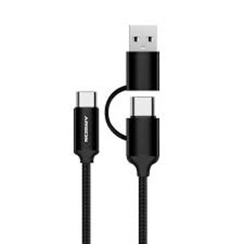 کابل تبديل USB-C به USB-C / USB آرسون مدل AN-60 طول ? متر
