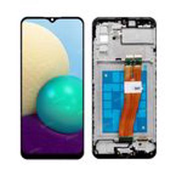 ال سي دي اورجينال سامسونگ Samsung A02s مدل A025G با فريم ا Samsung A02s A025g Original LCD With Frame