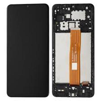LCD/TOUCH SAMSUNG A12-A125 BLACK+F ORG 100%